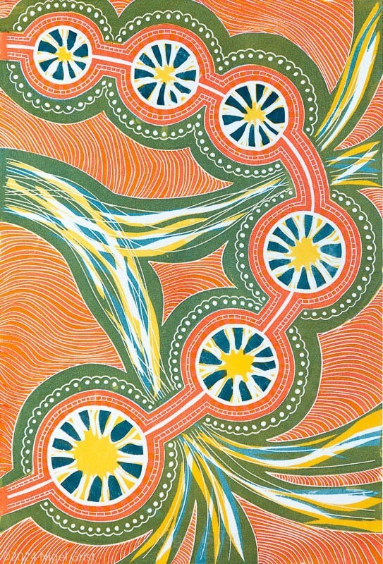  - Linocut