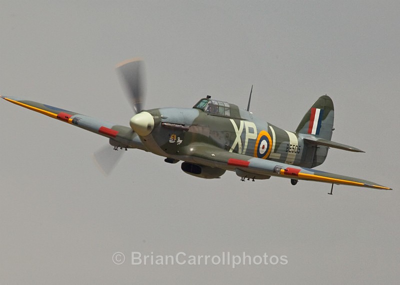 RAF Hawker Hurricane 2b XP-L/SE505 - Shuttleworth Air Show