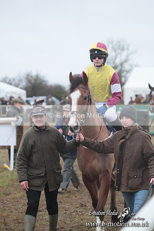 PtP 260125 441 - Cocklebarrow Point-to-Point racing with the Heythrop Hunt 26/01/25