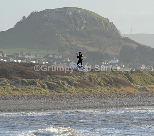 DSC_1520 - Kite Surfers - West Shore 27th November 2011