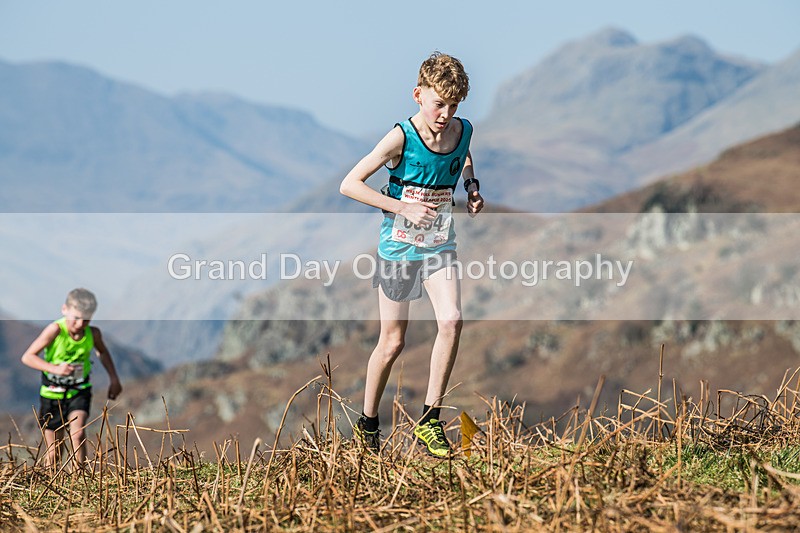 Elterwater-25 - Kendal Winter League Elterwater Under 13 Fell Race Sunday 9th March 2025