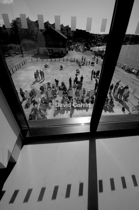 M Shed Window - Bristol Harbourside