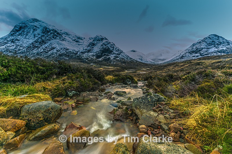 Glencoe Pass Mountains and Stream 3 - Landscapes