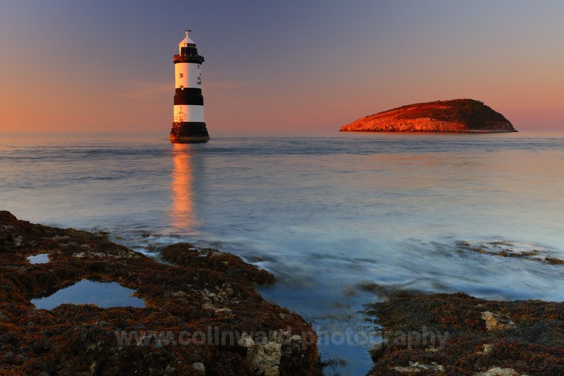 Penmon Point Lighthouse and Puffin Island, Anglesey - North Wales