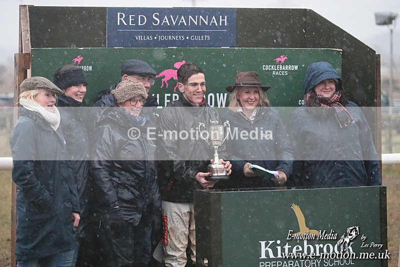 PtP 260125 1144 - Cocklebarrow Point-to-Point racing with the Heythrop Hunt 26/01/25