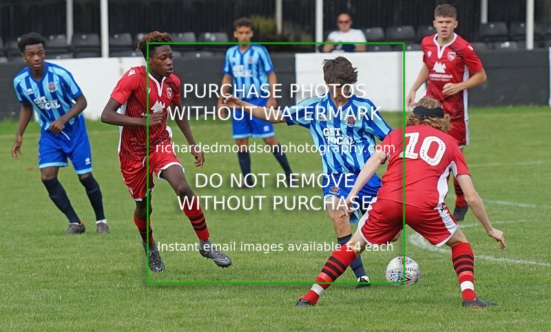 DSC06685 - Morecambe Under 18s v Blackpool Under 18's (Saturday 3 August 2019)