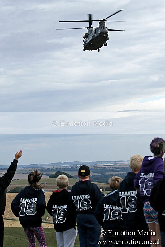 PE270719 0202a - Alton Barnes White Horse re-chalking 29/07/19