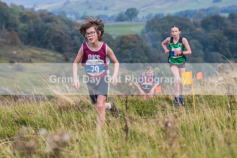 Year 7-225 - The English Schools Fell Running Championship Giggleswick Year 7 Sunday 6th October 2024