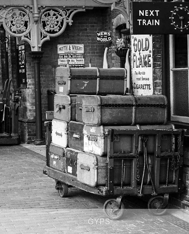 'Also Waiting' Monochrome image from Dave Tobin - Monochrome