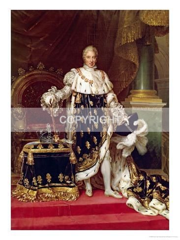 (F-3)  King Charles X - French Royals