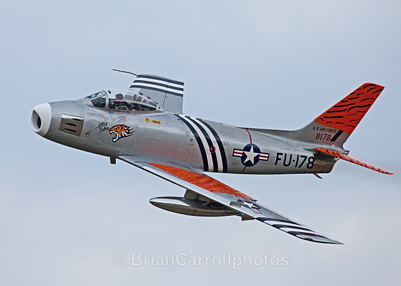 USAF North American F-86 Sabre - Shuttleworth Air Show