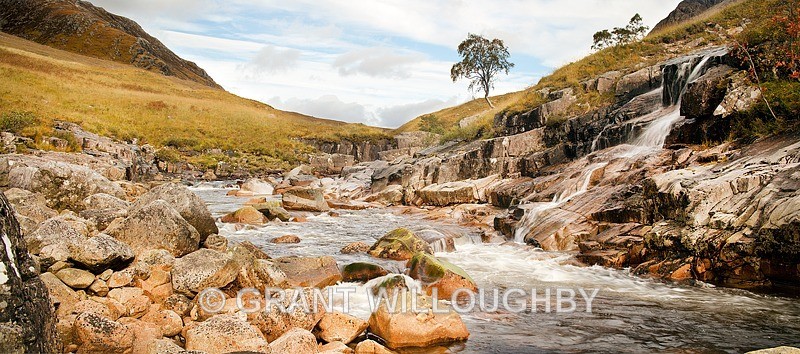 Glen Etive Pano - old file - Panorama