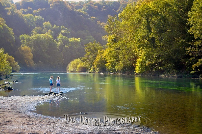 On the banks of River Wye, nr.  Symonds Yat by Tina Dorner Photography, Forest of Dean and Wye Valley, Gloucestershire