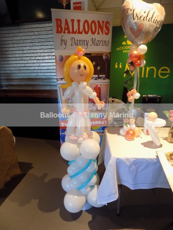 Bride Column - Wedding Balloon Photos