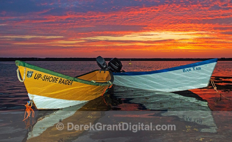 Sunset Dark Harbour Grand Manan - Grand Manan