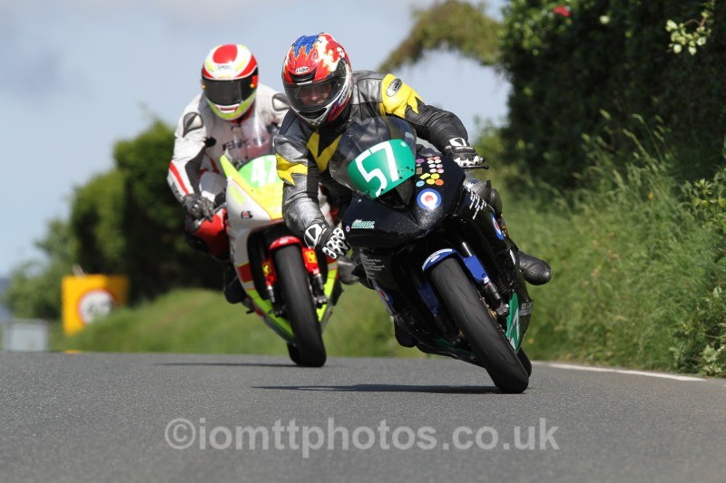 Chris Petty Kawasaki / Team #51/RAF - Bikenation Lightweight TT