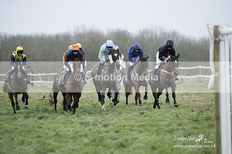 PtP 220122 435 - Royal Artillery Hunt Point-to-Point  - Larkhill Racecourse 22/01/22