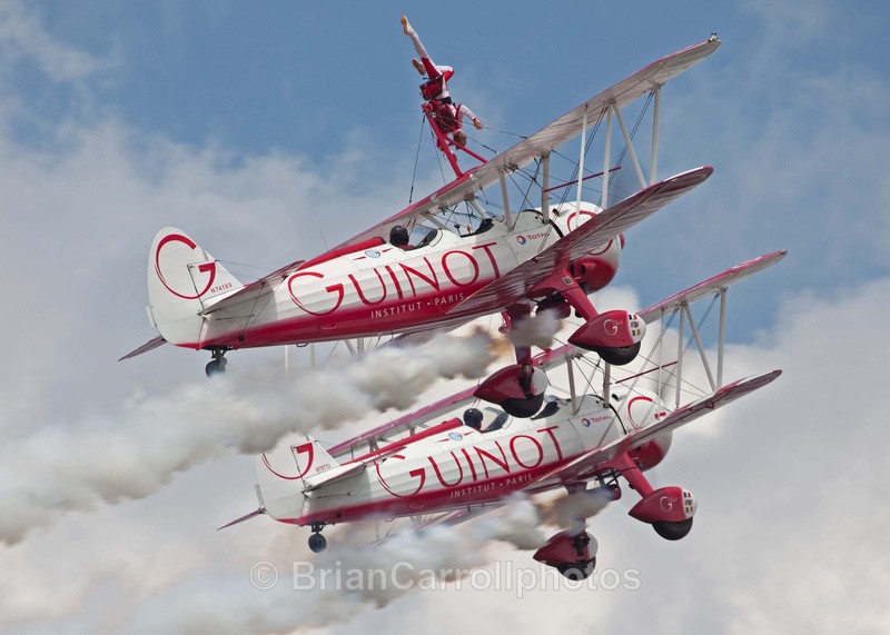 Team Guinot Wingwalkers Boeing Stearman Biplanes
