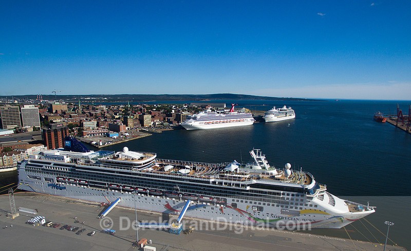 Cruise Ships @ Saint John New Brunswick Canada - Saint John