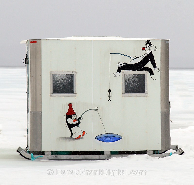 Ice Hut Dominion Park Saint John NB, Canada - Ice Shacks