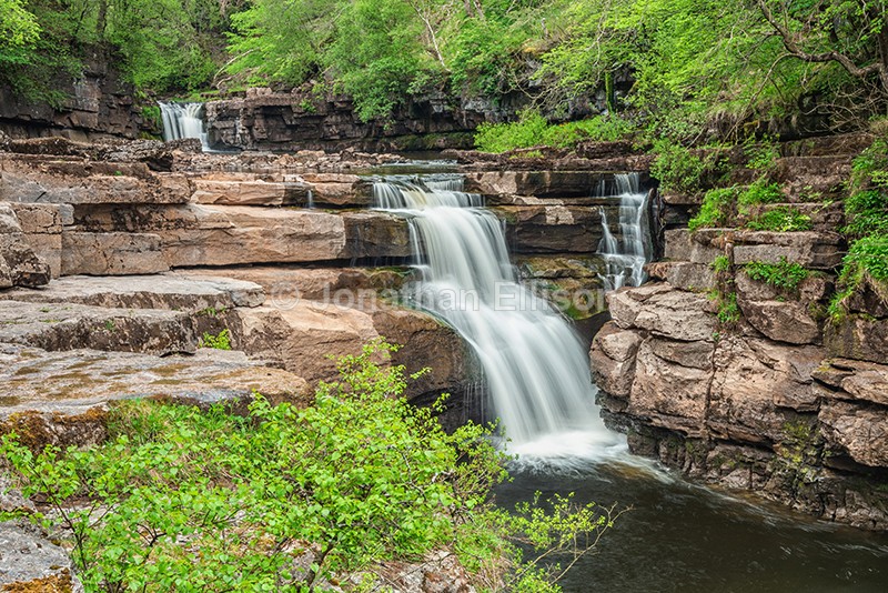 Kisdon Upper and Lower Force - The Yorkshire Dales