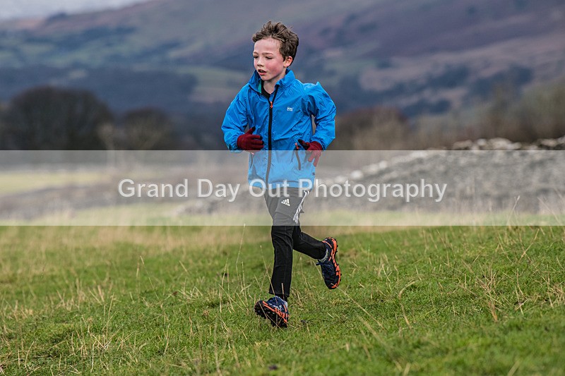 Cunswick U13-224 - Kendal Winter League Cunswick Scar Junior Under 13 Fell Race Sunday 26th January 2025