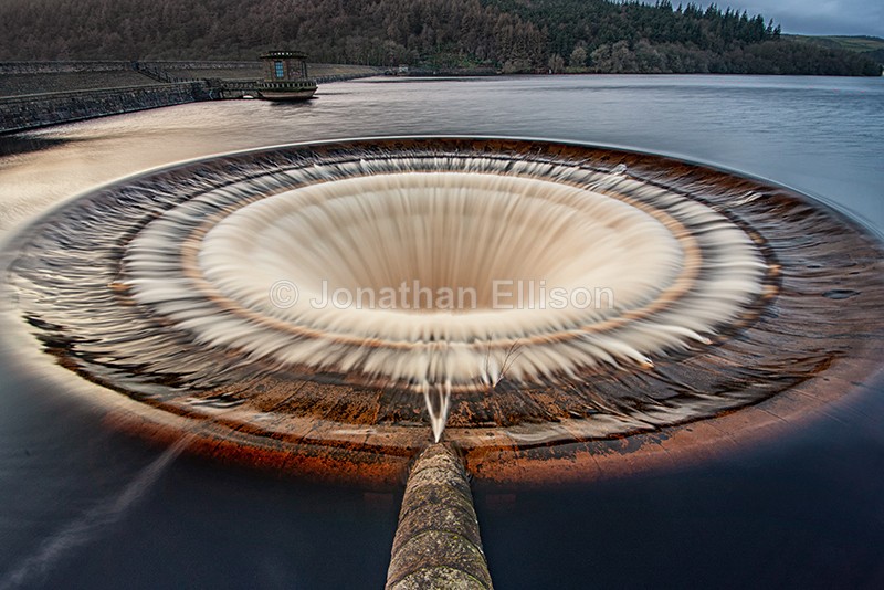 Ladybower Resrvoir Plug Hole - The Peak District