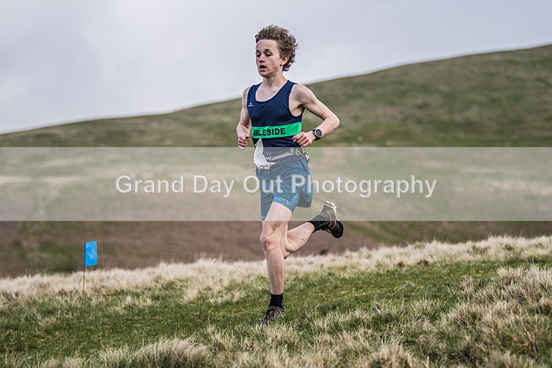 Arant Haw Juniors-159 - Kendal Winter League Arant Haw (Junior Races) Sunday 14th April 2024