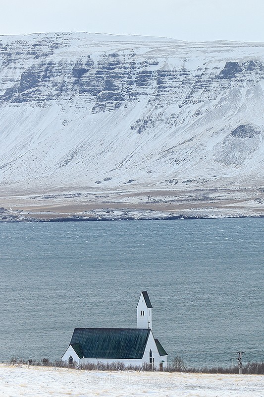 Church near Hotel Glymur, Hvalfjörður (Whale Fjord), Iceland - Iceland