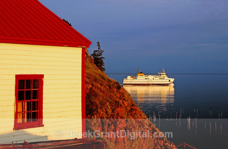Grand Manan Ferry Arrival - Fundy Postcards