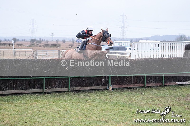 PtP 260125 878 - Cocklebarrow Point-to-Point racing with the Heythrop Hunt 26/01/25