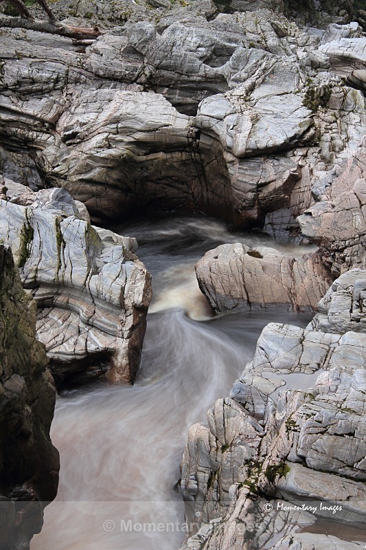 rapids at Randolphs Leap River Findhorn - At the waters edge gallery