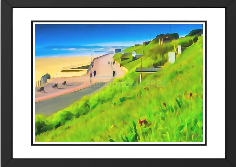 Seaside Serenity, Gorleston-On-Sea Paintings by Paul Duddell, Whispers & Strokes - Artist, Painter, and Photographer