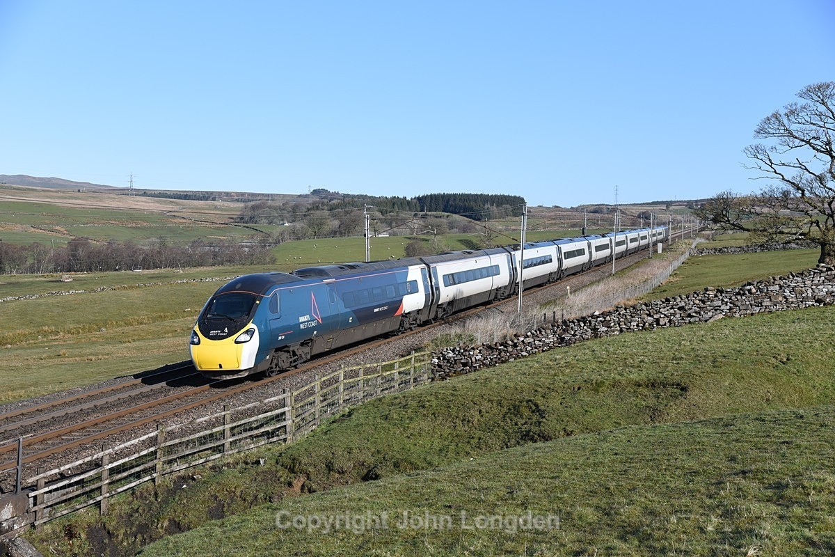 JL - 5.5.21 390124 Glasgow - Euston, Salterwath - West Coast Main Line (north to south)