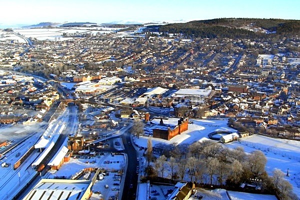 Penrith Castle, Winter View - Penrith, Cumbria