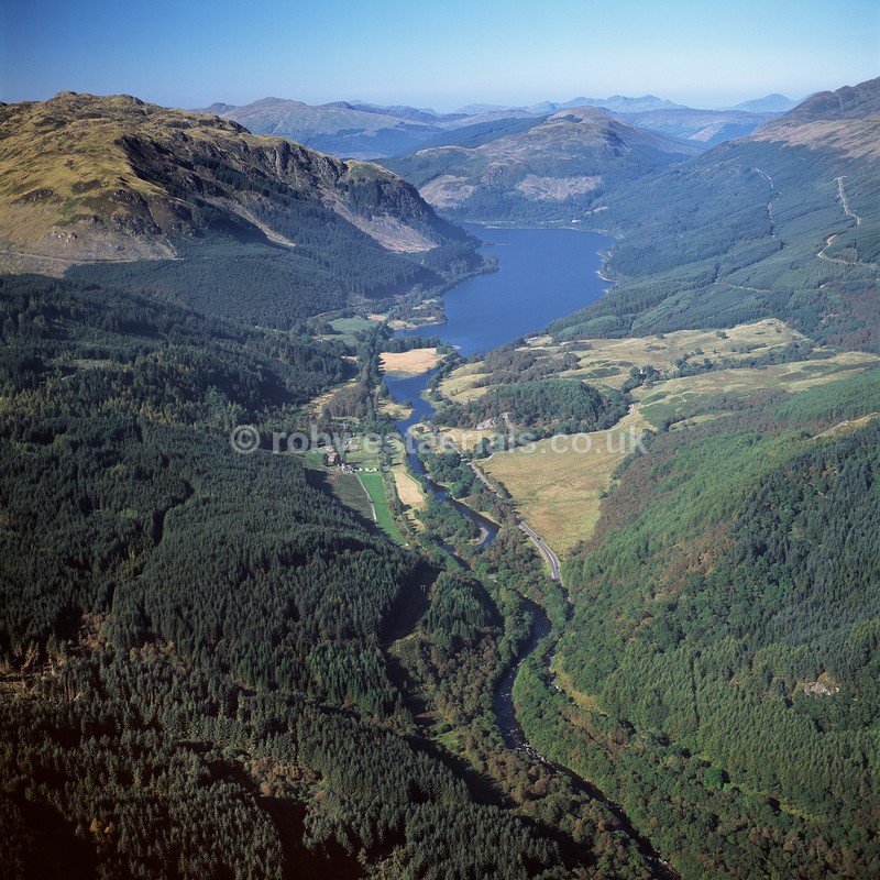 aerial pictures of Scotland Scotlands Lochs Glens Rivers hills mountains