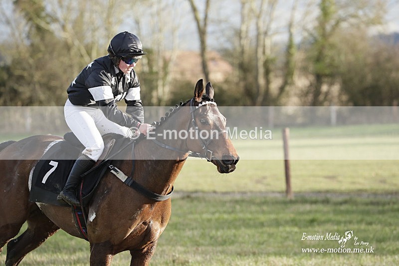 PtP 180323 1524 - Shelfield Park Races with Croome & West Warwickshire Hunt  18/03/23