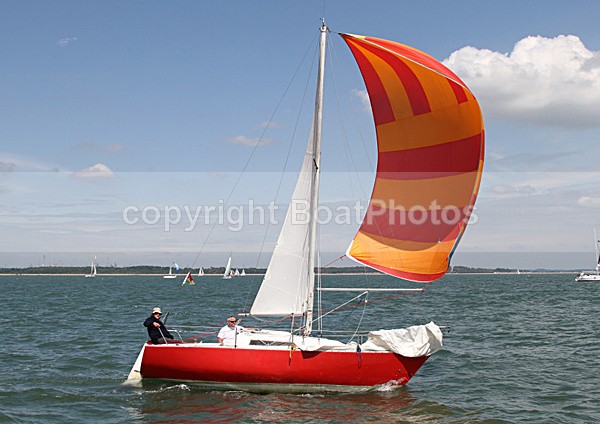 100606 ORANGE SAILBOAT IMG_0004 - Sailboats - monohull