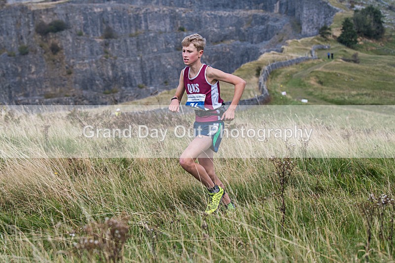 Year 7-26 - The English Schools Fell Running Championship Giggleswick Year 7 Sunday 6th October 2024