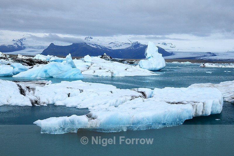 Glacial Lagoon at Jokulsarlon, Iceland - Iceland