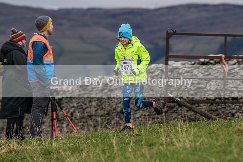 Cunswick U13-244 - Kendal Winter League Cunswick Scar Junior Under 13 Fell Race Sunday 26th January 2025