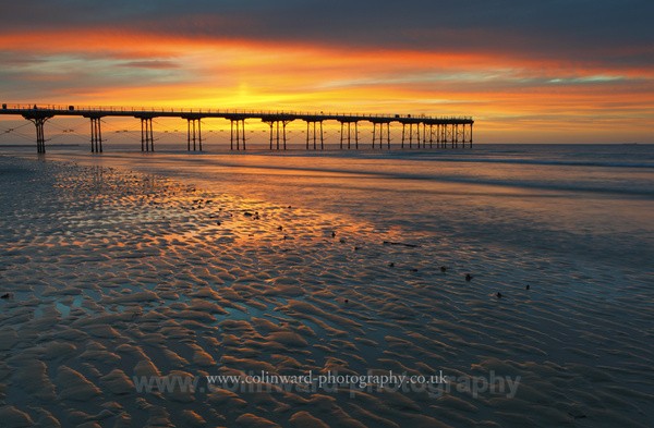Summer Sunset at Saltburn    Ref 4281 - North Yorkshire and Cleveland