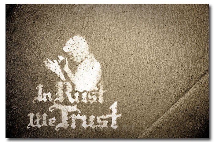 In Rust We Trust - It's A Sign