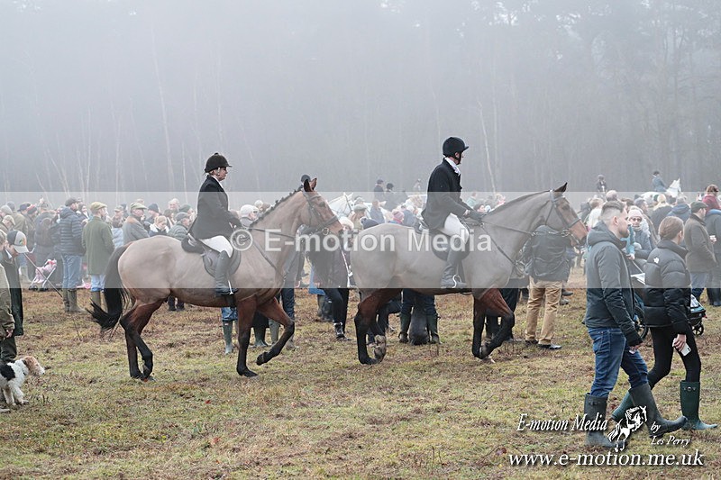 HUPY 261224 56 - Pytchley with Woodland Hunt Boxing Day Meet 26th December 2024