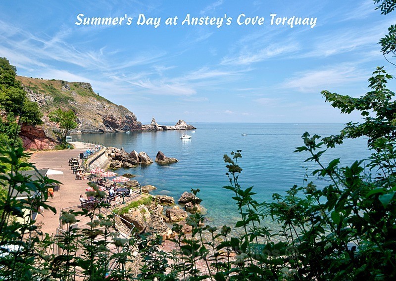 No stock RSPO38 - A summer's Day at Anstey's Cove - Anstey's Cove Postcards