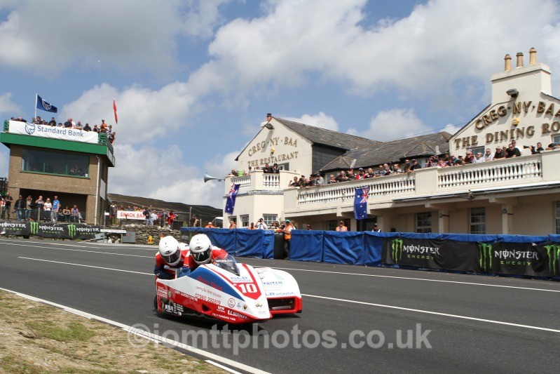 Gregory Lambert / Kenny Cole Honda - Sure Sidecar Race 1
