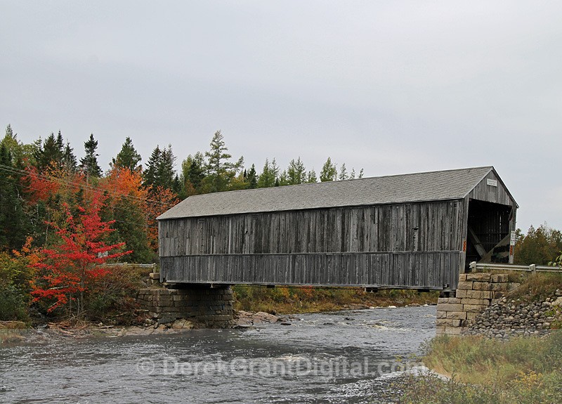 Digdeguash River #4 Covered Bridge - Covered Bridges of New Brunswick