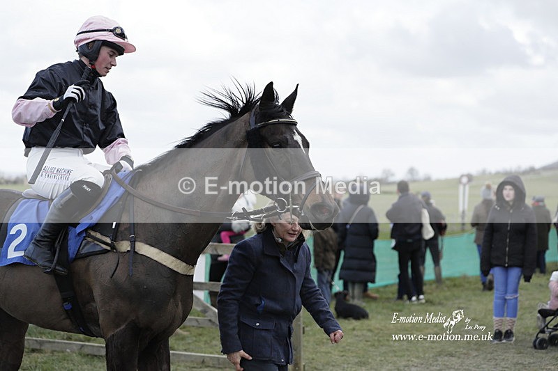 PtP 250223 0184 - Kimblewick Hunt Point-to-Point Kingston Blount 25/02/23