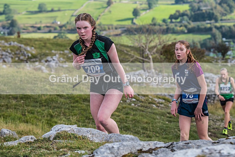 Year 8-9-131 - The English Schools Fell Running Championship Giggleswick Year 8-9 Sunday 6th October 2024
