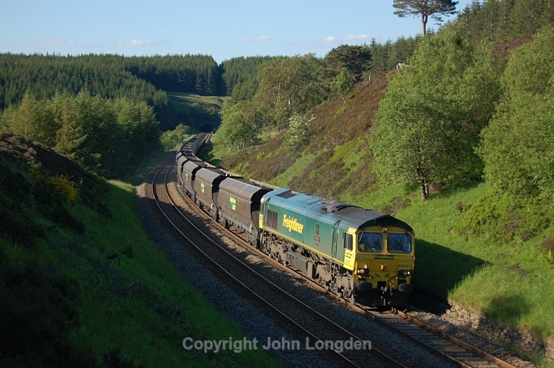 3.6.11 66527 6M32 Killoch - Ratcliffe, Rise Hill Tunnel - Rise Hill Tunnel South